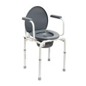 Кресло-туалет с опускающимися подлокотниками Barry WC302
